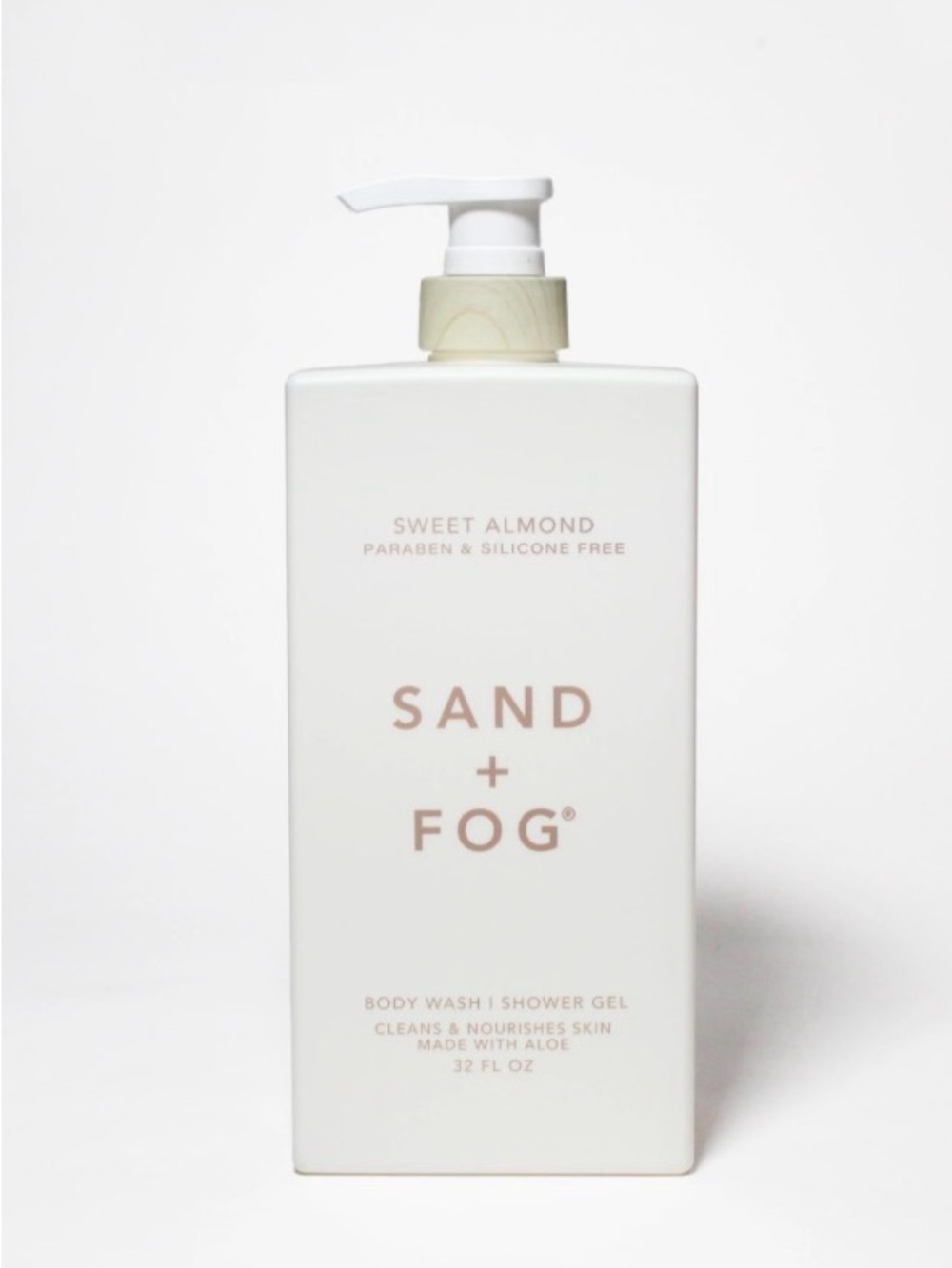 Sand + Fog Sweet Almond Body Wash / Shower Gel NWOT